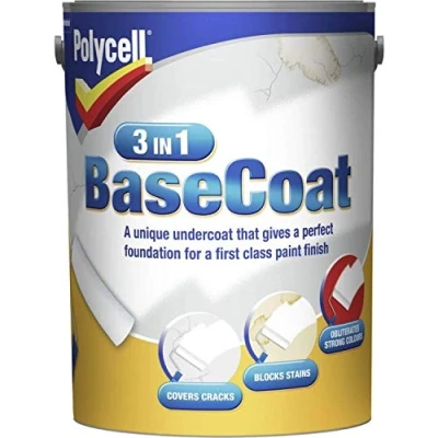 Image of Polycell PLC3IN1BC25L 5L 3 in 1 Basecoat