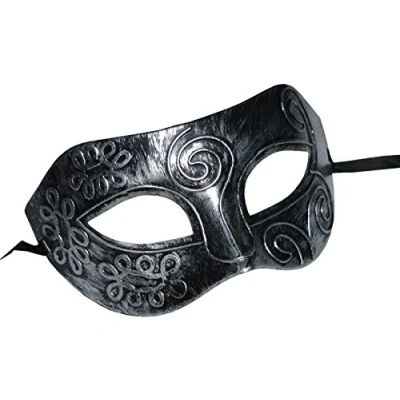 Image of FHS Roman Mask Venetian, Masquerade, Burlesque Ball Party