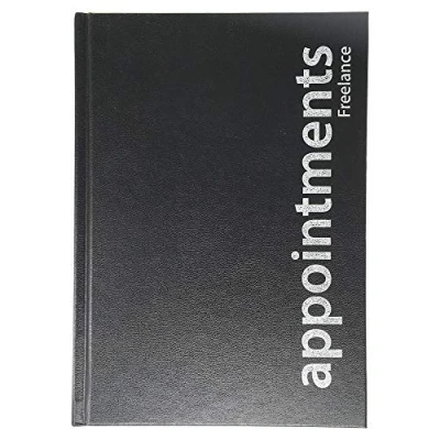 Image of Agenda Freelance Appointment Book Black