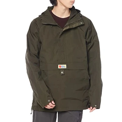 Image of FJALLRAVEN Men&#039;s Vardag Anorak M Waterproof jacket, green, S UK
