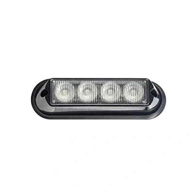 Image of MAYPOLE Amber LED Strobe Lamp 4 x 3W 12/24V MP4111B