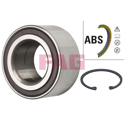 Image of 44300TK6A01, 44300TK6A01WB Wheel bearing kit FAG 713 6179 20 Photo corresponds to scope of supply 79mm HONDA: CR Z