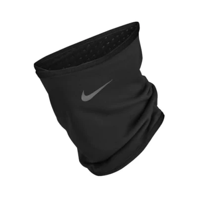Image of Nike Performance Therma Sphere Neckwarmer Unisex Snood black/silvercoloured, Size: S/M, Black/silver coloured