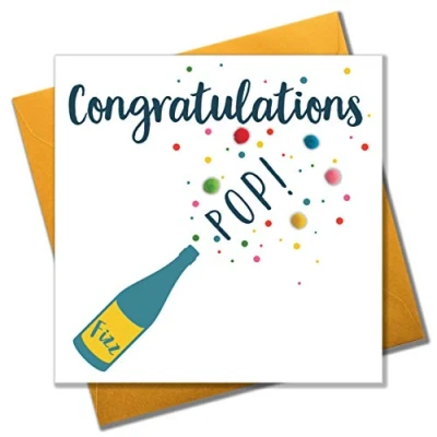 Image of Pom &quot;Congratulations&quot; Greeting Card