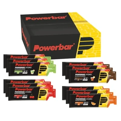 Image of Powerbar PowerGel Hydro Multiflavourbox 12x67ml High Carb Energy Gel + Sodium