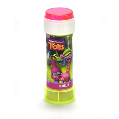 Image of Henbrandt 12 x Soap Bubbles Trolls Bottle