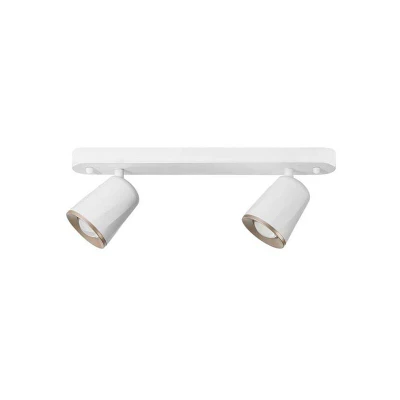 Image of Adri LED Twin Spotlight White Matt Copper 1620lm 3000K