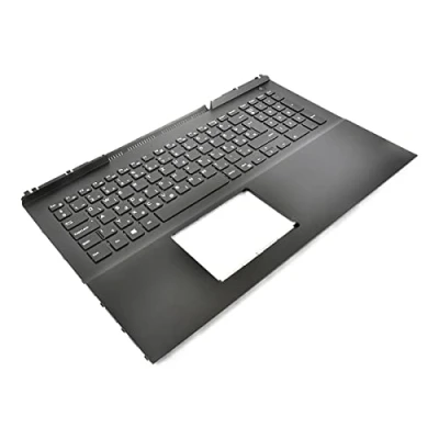 Image of Dell Inspiron 7566/7567 Palmrest &amp; HUNGARIAN Backlit Keyboard 0MDC8K + 0TJRHX (Renewed)