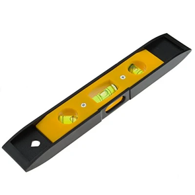 Image of Coral 57300 Essentials Torpedo Spirit Level with Vertical Horizontal and 45 Degree Vials Magnetic Base 9 inch