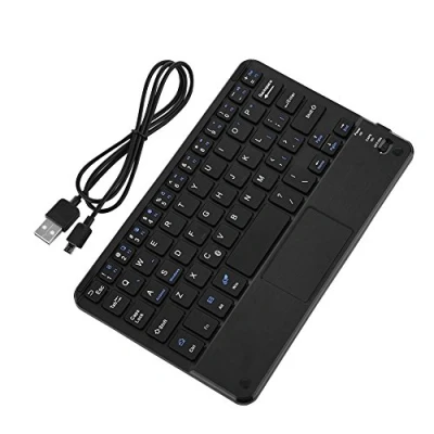 Image of Wireless Keyboard, Richer R Portable and Ultra Slim Mini Bluetooth Keyboard with Touchpad for Windows PC/Android Phone/Tablet