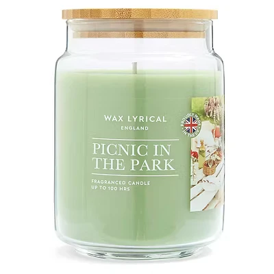 Image of Wax Lyrical Large 475g Filled Jar Picnic In The park