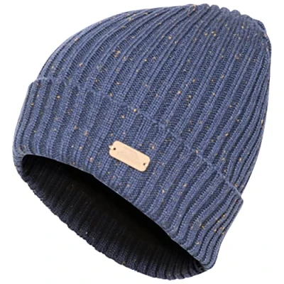 Image of Trespass Mens Beanie Hat Knitted Casual Winter Mateo