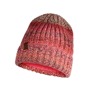 Image of Buff Women&#039;s Olya Dune Knitted Polar Hat, Pink, One Size UK