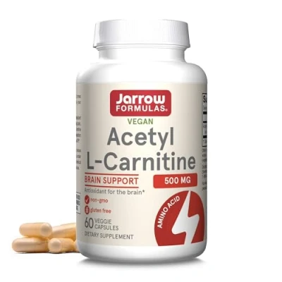 Image of Jarrow Acetyl L Carnitine 500mg(60 caps) ( Multi Pack)