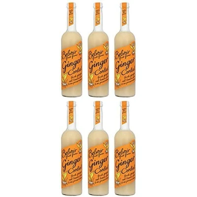 Image of (6 PACK) Belvoir Ginger Cordial 500ml 6 PACK BUNDLE
