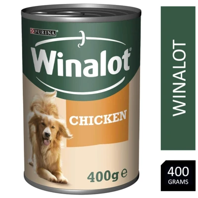 Image of WINALOT Classics Mixed in Jelly Chicken Wet Dog Food 12x400g