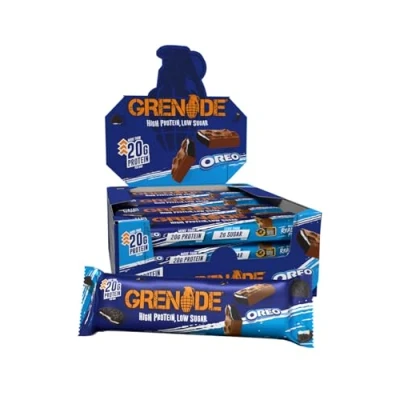 Image of Grenade OREO Protein Bar High Protein, Low Sugar, 12 x 60 g