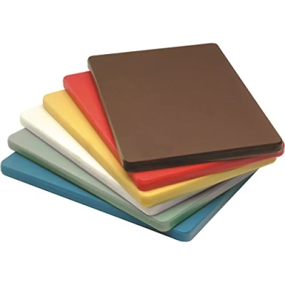 Image of Genware BL11812 LDPE Polyethylene Chopping Board, Blue, 18 inches Length, 12 Width, 1 Height
