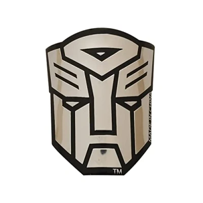 Image of Gepinke Bike Badge Soft Aluminum Alloy Decals Stickers for MTB BMX Folding Bicycle Front Frame Cycling Accessories Emblem Tube DIY (Autobot ss)