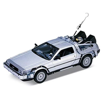Image of Welly 22443W Back To The Future Diecast Model, Silver