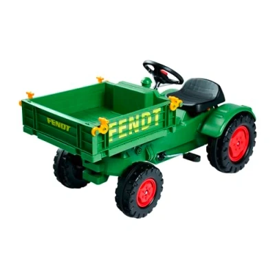 Image of BIG Fendt Equipment Carrier Children&#039;s Tractor, Toy Vehicle with Precision Chain Drive, 3 Way Adjustable Seat, up to 50 kg, Licence, for Children from Years