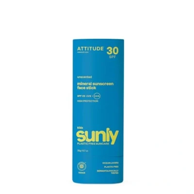 Image of Sunly Kids Sunscreen Face Stick SPF30 Unscented 20g