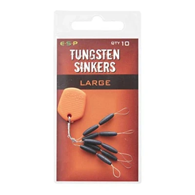 Image of ESP Carp Fishing Accessories Tungsten Sinkers Large pack of 12