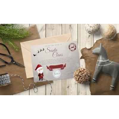 Image of Naughty or Nice Scratch Card Christmas Eve Box Filler List Elf Arrival Xmas (Nice)