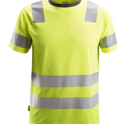 Image of Snickers High Vis T Shirt Class 2 Yellow M