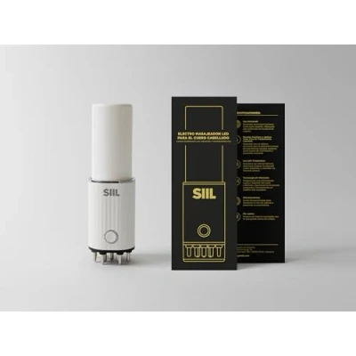 Image of Siil Rechargeable LED Scalp Massage Brush Stimulates Hair Growth and Improves Blood Circulation, Fights Loss