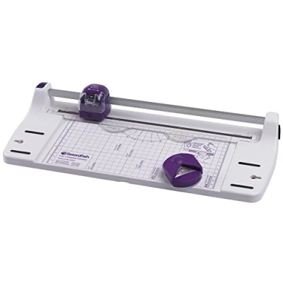 Image of Swordfish A4 5 in 1 Creative Paper Trimmer for Straight Cuts, Wave Perforations, Rounded Corners &amp; Score Lines [40343]