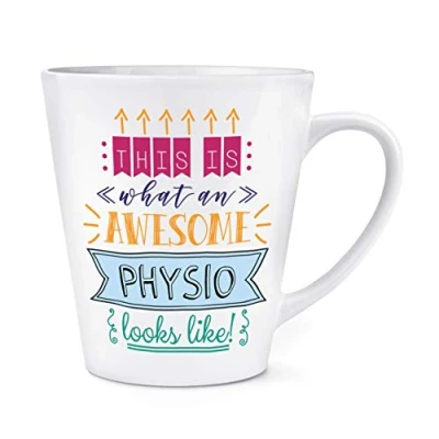 Image of This is What an Awesome Physio Looks Like 12oz Latte Mug Cup