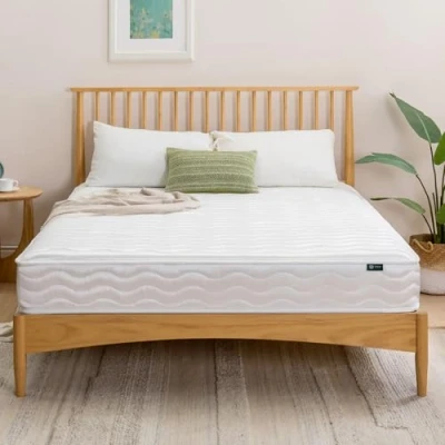 Image of Zinus ValueComfort Double Mattress Bonnel Spring 135x190 cm Height 20 Medium Firmness Mattress, White
