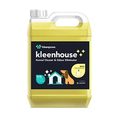 Image of Superkleen Kleenhouse Kennel Cleaner and Odour Eliminator Dog Safe Disinfectant Super Concentrate Boss Fragrance (5L)