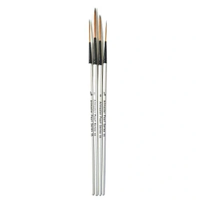 Image of Artmaster Pearl Series 55 Watercolour Rigger Paint Brush Set of 4