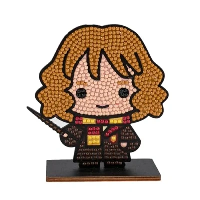Image of CRYSTAL ART Harry Potter Hermione Granger Complete Diamond Collectable Wooden Figure Kit