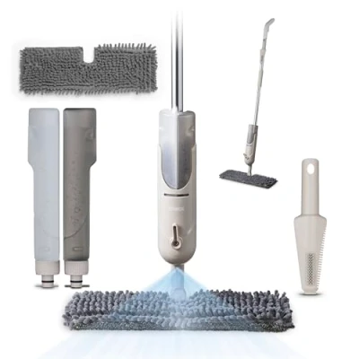 Image of Tower Dual Container Spray Mop Latte