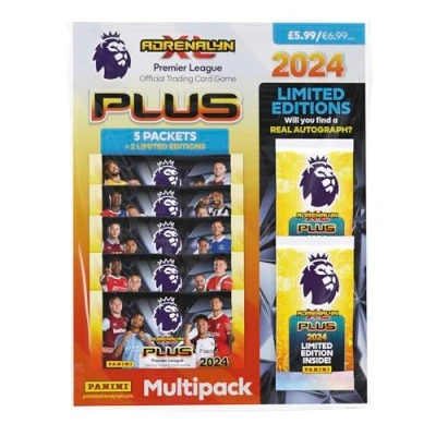 Image of Panini Premier League 2024 Adrenalyn XL PLUS Multipack, Mixed