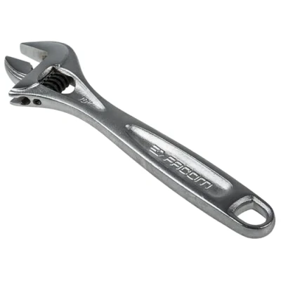 Image of Facom 113A.10C Adjustable Wrench, 10&quot; Length