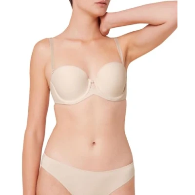 Image of Triumph PURE Underwired bra, Women&#039;s, Size: 40A, Cameo beige
