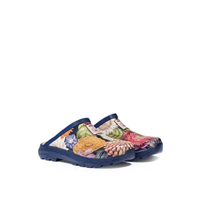 Image of Aigle Women&#039;s Corlay Print Clog, Kew Multibloom, 4 UK