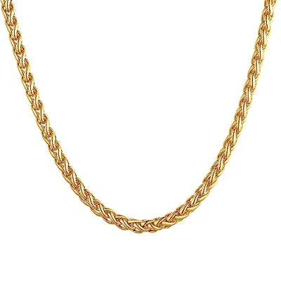 Image of U7 Necklace for Men Gold Plated Jewellery Chain Women Necklaces Mens Chains