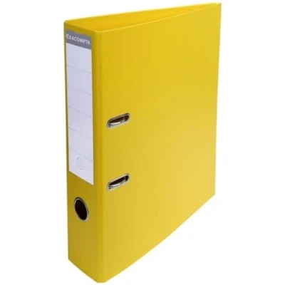 Image of Exacompta Ref. 53749E Box of 10 Prem&#039;Touch A4 lever arch files Spine 70 mm Mechanical 75 External dimensions: 32 x 29 7 cm Format to file Colour: Yellow