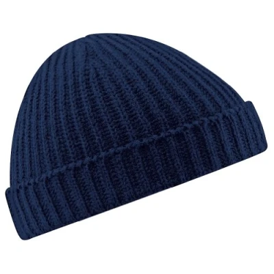 Image of Beechfield Unisex B460.FNA Trawler Beanie Black, One Size