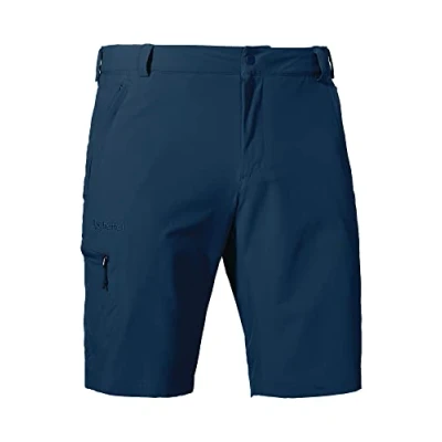 Image of Schöffel Folkstone Men&#039;s Shorts, Versatile Hiking Shorts with Adjustable Waistband, Outdoor Trousers Practical Pockets