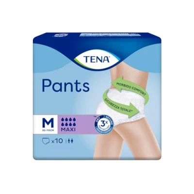 Image of Tena Proskin Maxi (Size M) Pants 10 Pieces, Packaging may vary