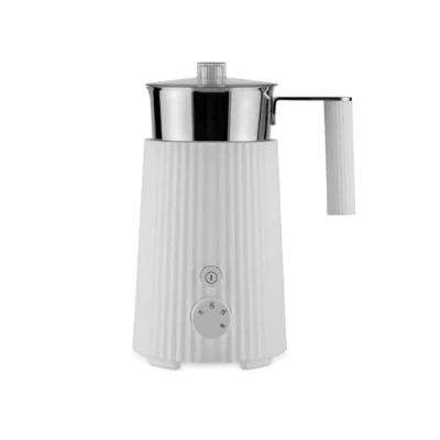 Image of Alessi Plisse Milk Frother White