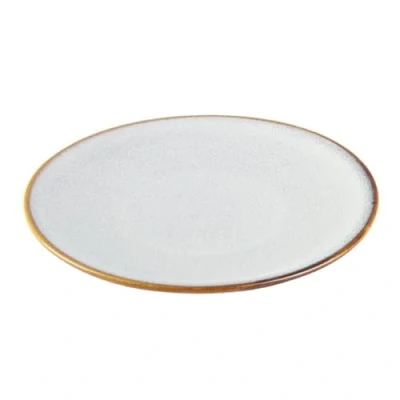 Image of Olympia Drift Grey Plain Coupe Plates 180mm (Pack of 6)