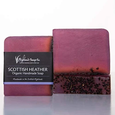 Image of The Highland Soap Company Scottish Heather Organic 150g
