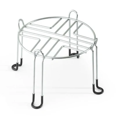 Image of British Berkefeld Gravity Water Filter System Stand Stainless Steel for 12L Systems with Anti Slip Rubber Feet Support Tap 32Lx32Wx18H